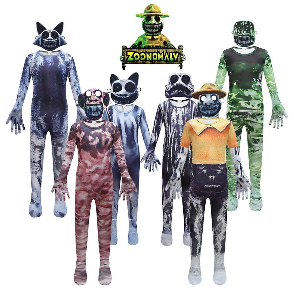 Zoo Party Games - Horror Game ZOONOMALY Halloween Cosplay Costume
