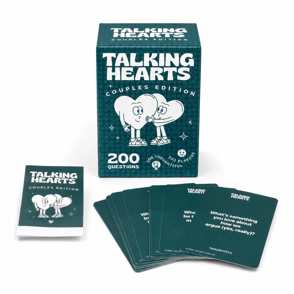 Party Games Night - Couple Conversation Cards: 200 Questions Game