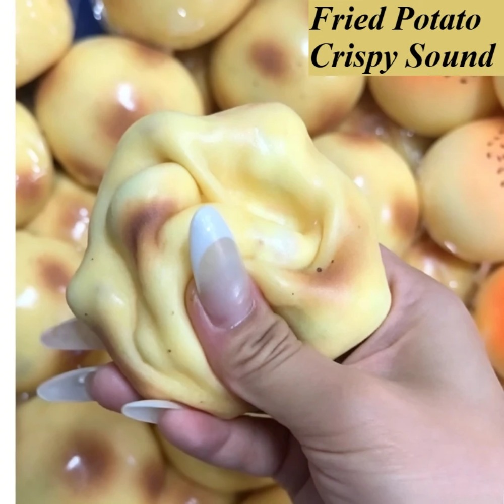 Fried Potato Shaped Squishy To - Party Games For Adults And Kids recension och pris