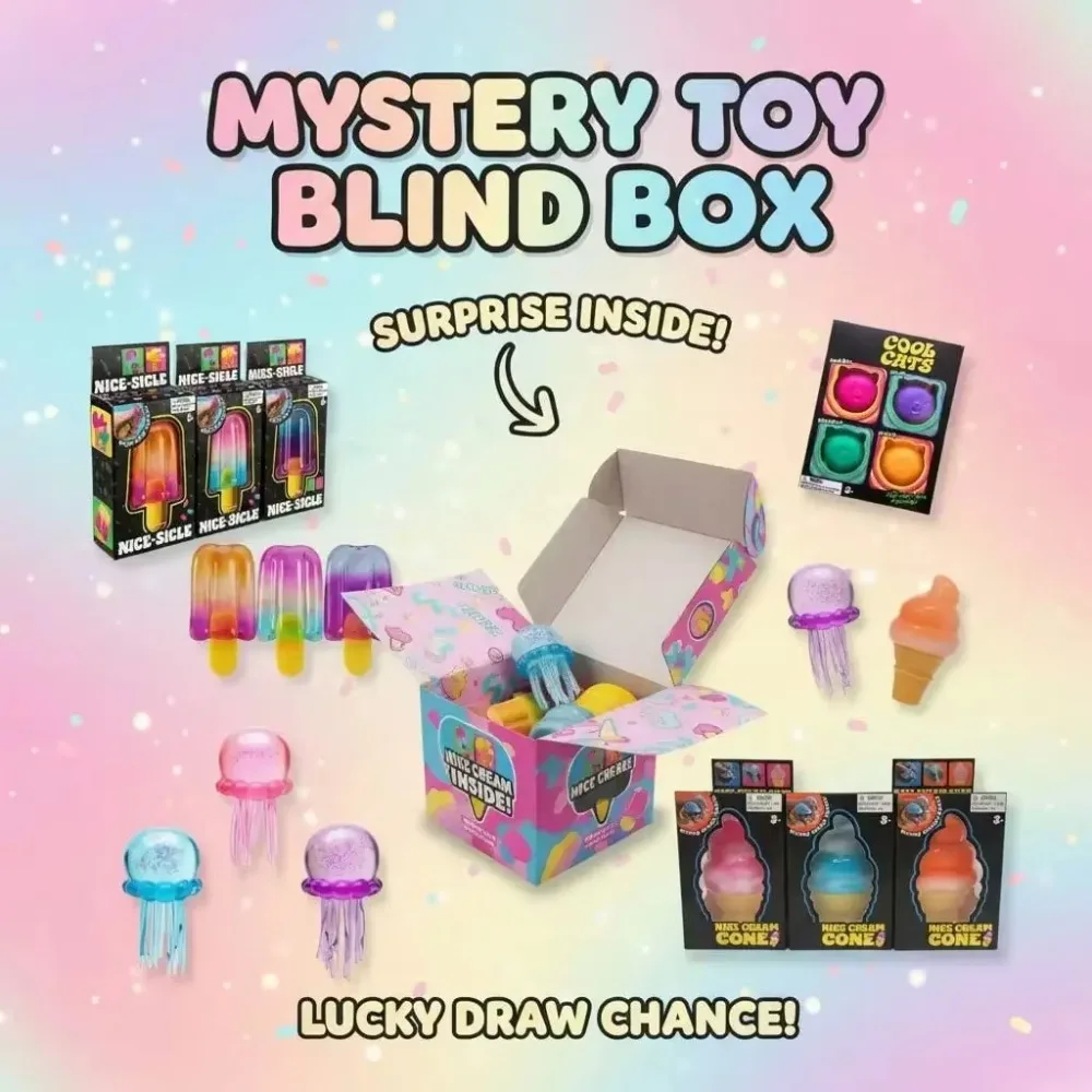 Squishy Mystery Box , Slow Ris - Party Games For Adults And Kids recension och pris