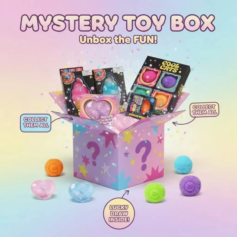 Squishy Mystery Box , Slow Ris - Party Games For Adults And Kids recension och pris