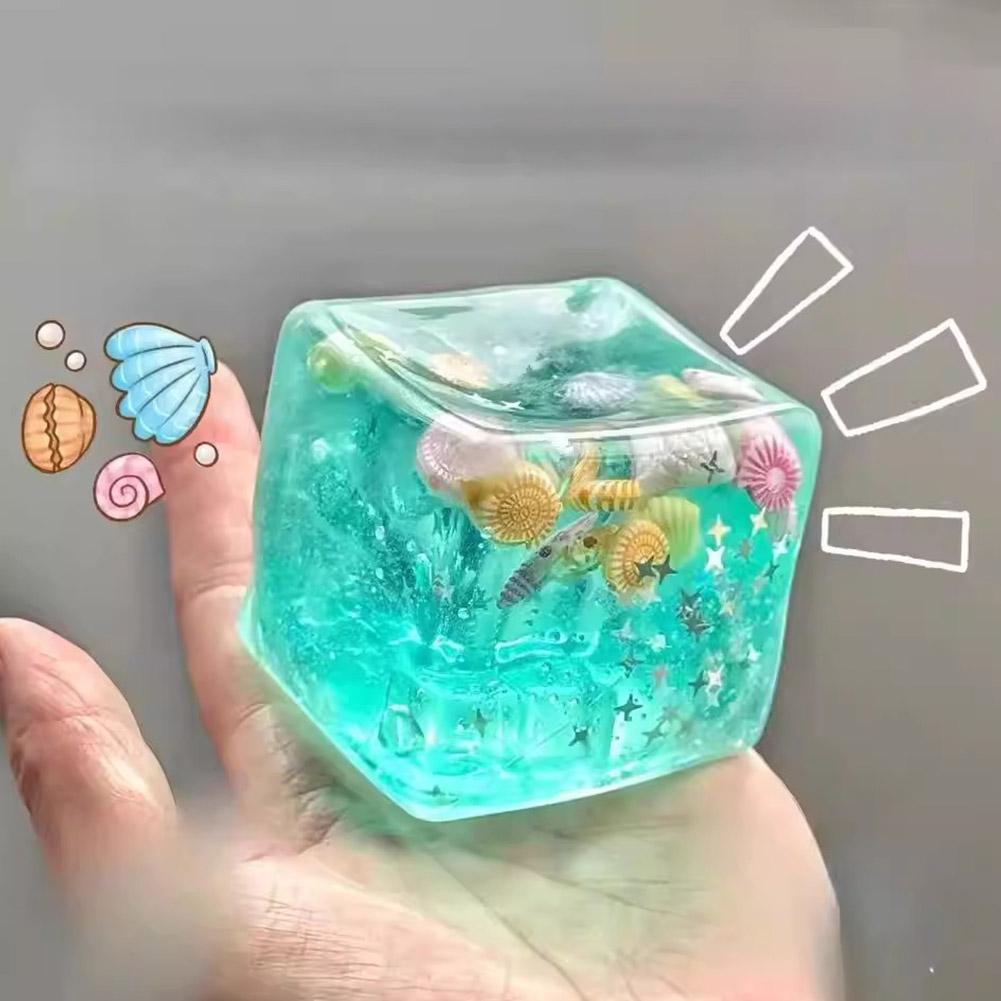Sensory Fidget Cube Squishy St - Party Games For Adults And Kids recension och pris