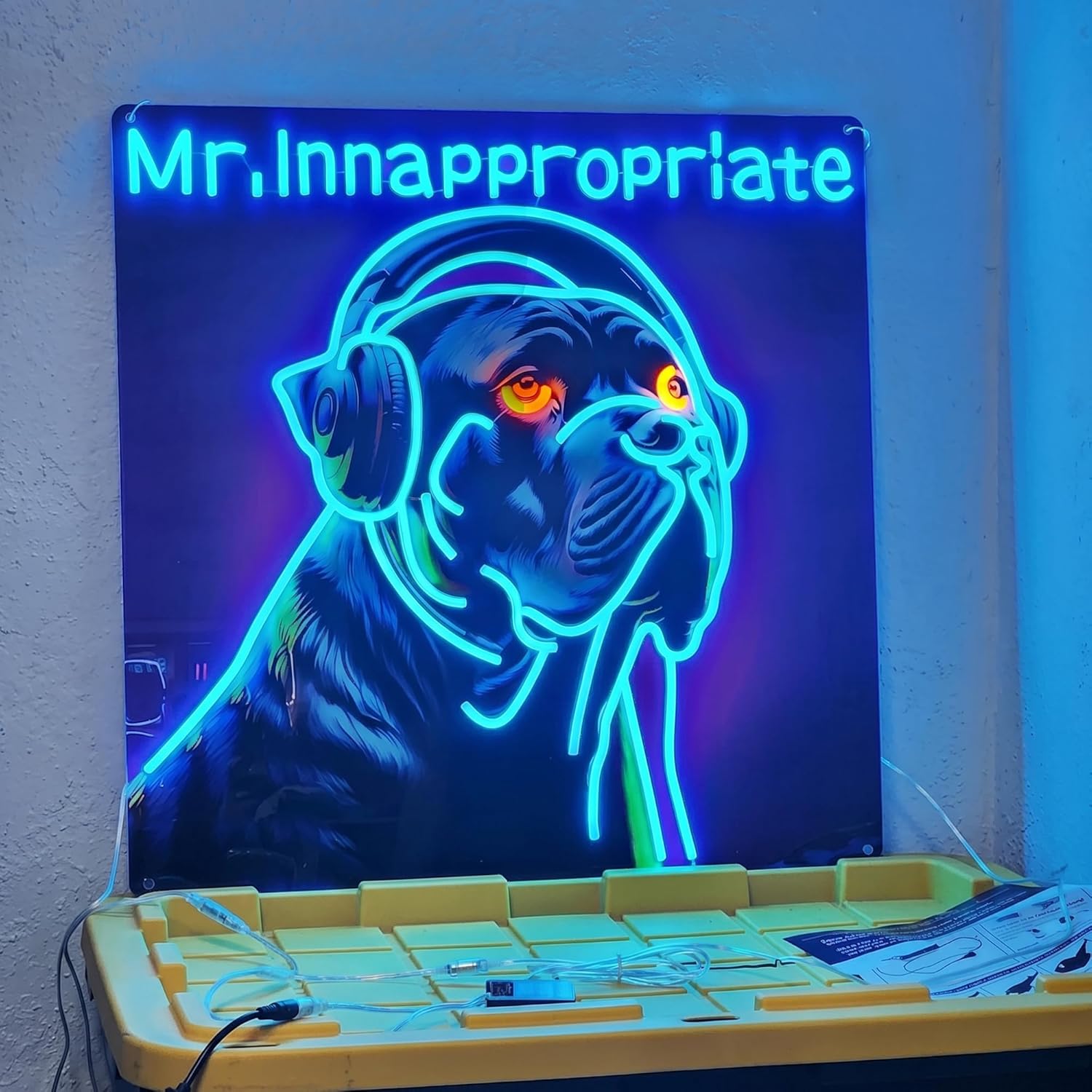 Custom LED Neon Sign Personali - Party Games Name recension och pris