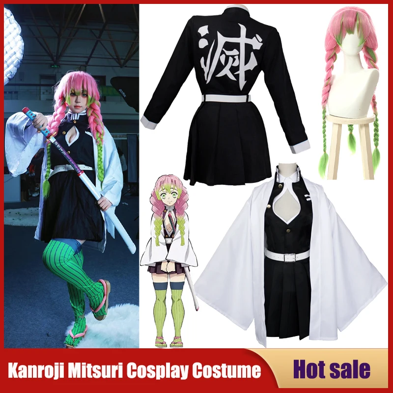 Anime Kanroji Mitsuri Cosplay  - Party Games For Adults And Kids recension och pris