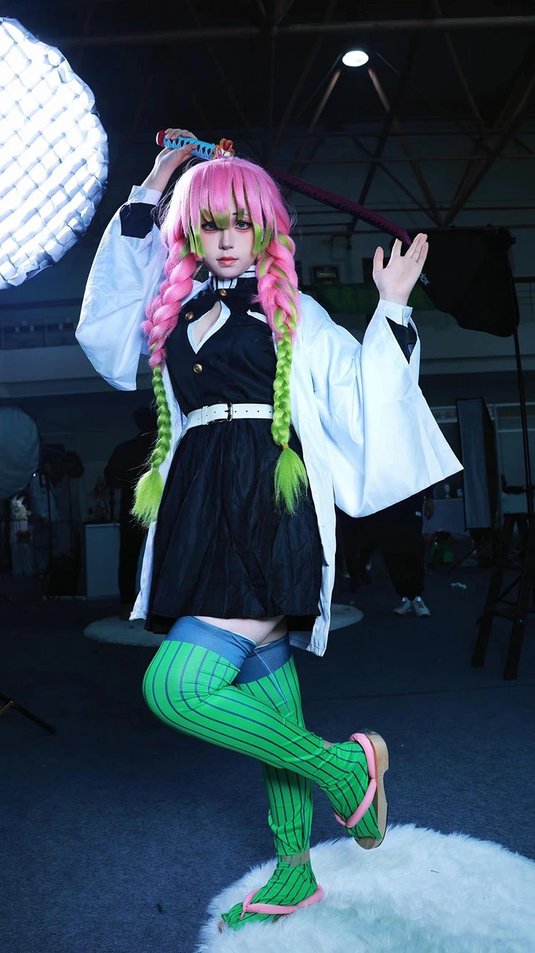 Anime Kanroji Mitsuri Cosplay  - Party Games For Adults And Kids recension och pris