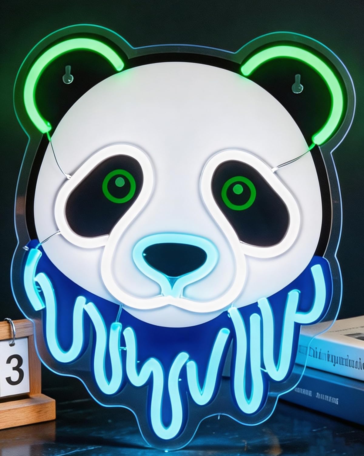 Panda LED Neon Sign USB Neon L - Zoo Party Games recension och pris