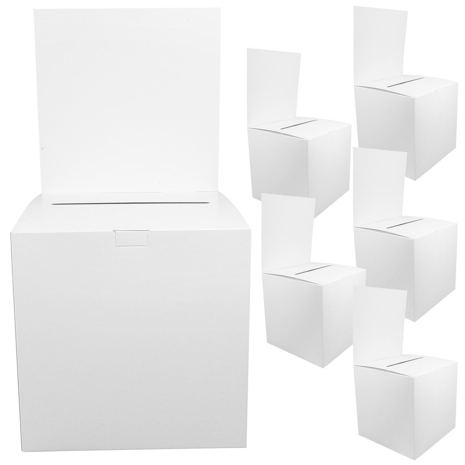 6Pcs Raffle Box Paper Multi-Fu - Party Games Night recension och pris