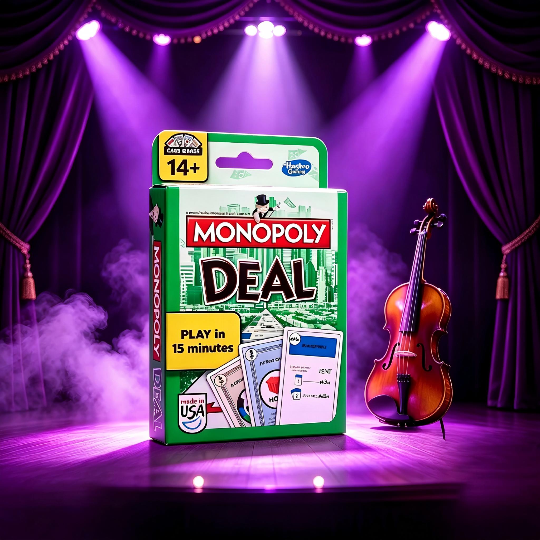 Monopoly Deal Card Game, Fast- - Hasbro Game Monopoly recension och pris