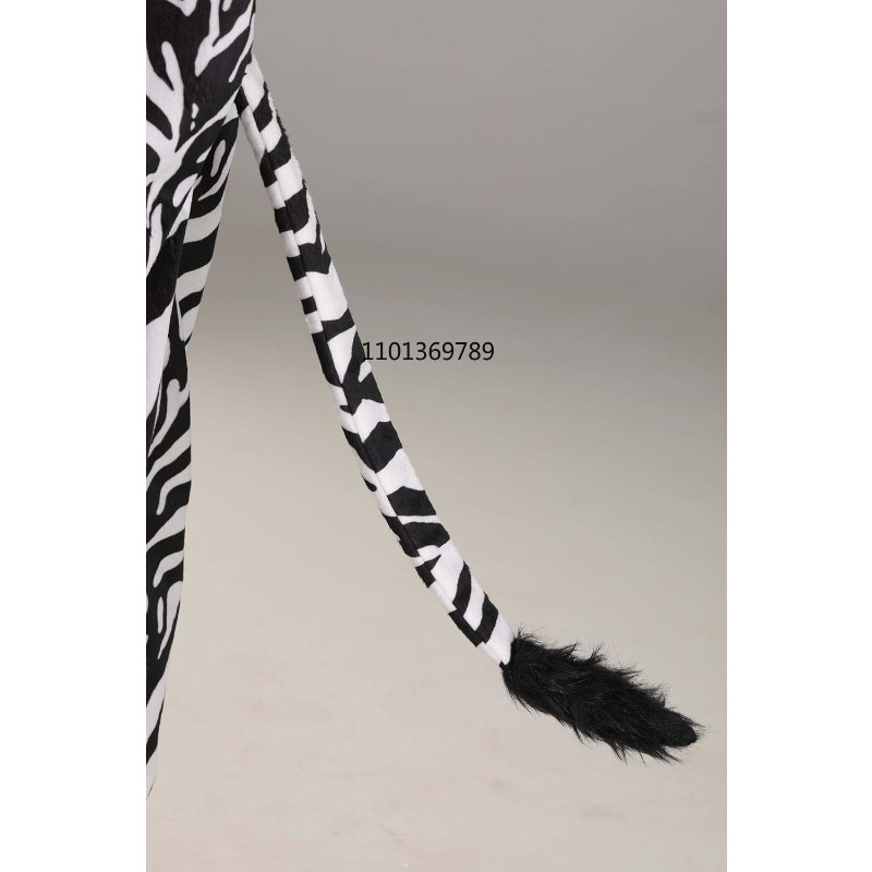 Girls Zebra Costume with Headb - Zoo Party Games recension och pris